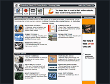 Tablet Screenshot of newtutorials.com